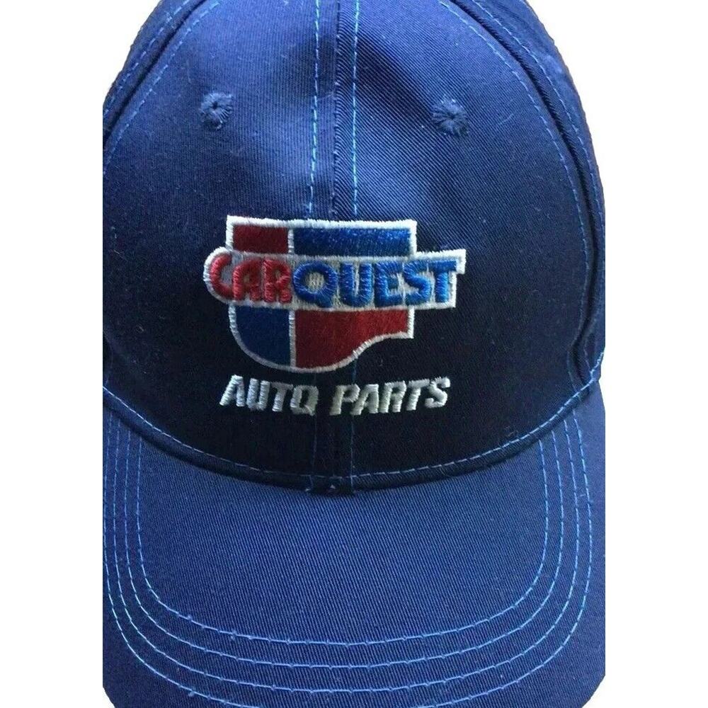Car Quest Auto Parts Ball Cap Hat Adjustable Baseball Adult Blue